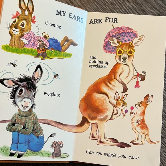 VINTAGE 1974 Golden sturdy book My Head-to-Toe Book, children’s board book. - Picture 10 of 10